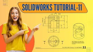 SolidWorks Lesson 11 | 3D CAD Modeling Tutorial