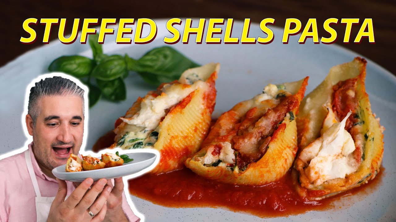 How To Make Stuffed Shell Pasta Recipe Like An ItalianVincenzo's Plate