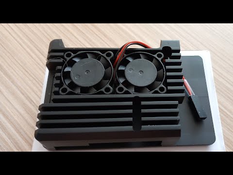 Видео: Алюминиевый корпус Raspberry pi 3 B