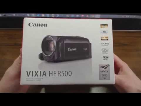 Canon HF R500 HD Camcorder Review