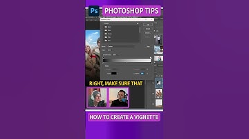 Change photos into vignettes in Photoshop #shorts #photoshop
