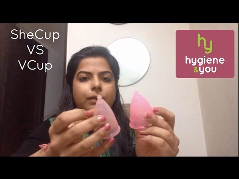 Shecup and Vcup Comparison  Priyanka N Jain #menstrualcup 