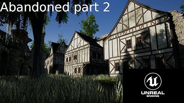 Abandoned School of Magic part 2 (Unreal Engine Environment Design)