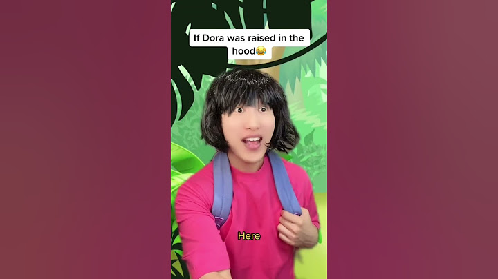 If Dora Was Raised In The Hood😭 #comedy #shorts