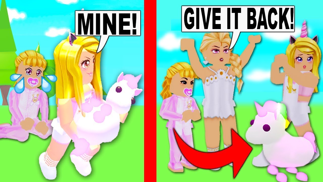 I Stole A Neon Unicorn From A Child And This Happened Roblox Youtube - unicorn cute iamsanna roblox avatar