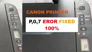 Canon G3010 Printer Error P,7,0 Solution Videos Error 07,03, Solution Canon Ink Jet Printer 2026