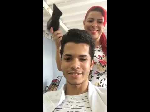 ALISANDO E CORTANDO MEU CABELO ! Denise Cabelereira estressada