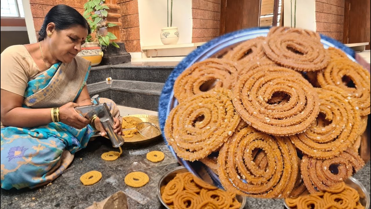 १ किलो भाजणीची चकली | काटेरी, तेलात न विरघळणारी चकली  होण्यासाठी या चुका टाळा | 1 kilo chakli bhajni