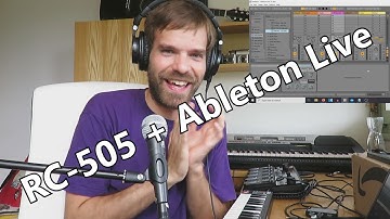 RC-505 and Ableton Live - Jul 3rd 
