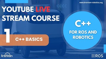 C++ For Robotics and ROS Live Course | 1-  C++ Basics