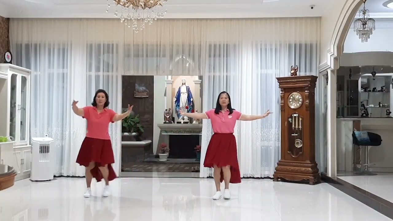 Balenggang Pata Tanjung Waltz - Line Dance