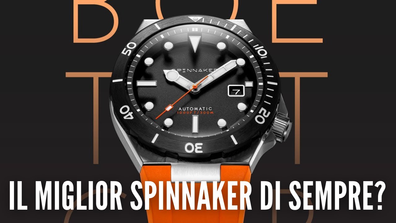 Il miglior Spinnaker di sempre? Boettger con calibro Miyota 9015 recensione  completa - YouTube
