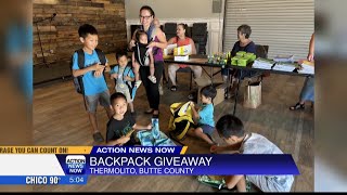 More than 400 backpacks and school supplies given out to local children as the upcoming school year