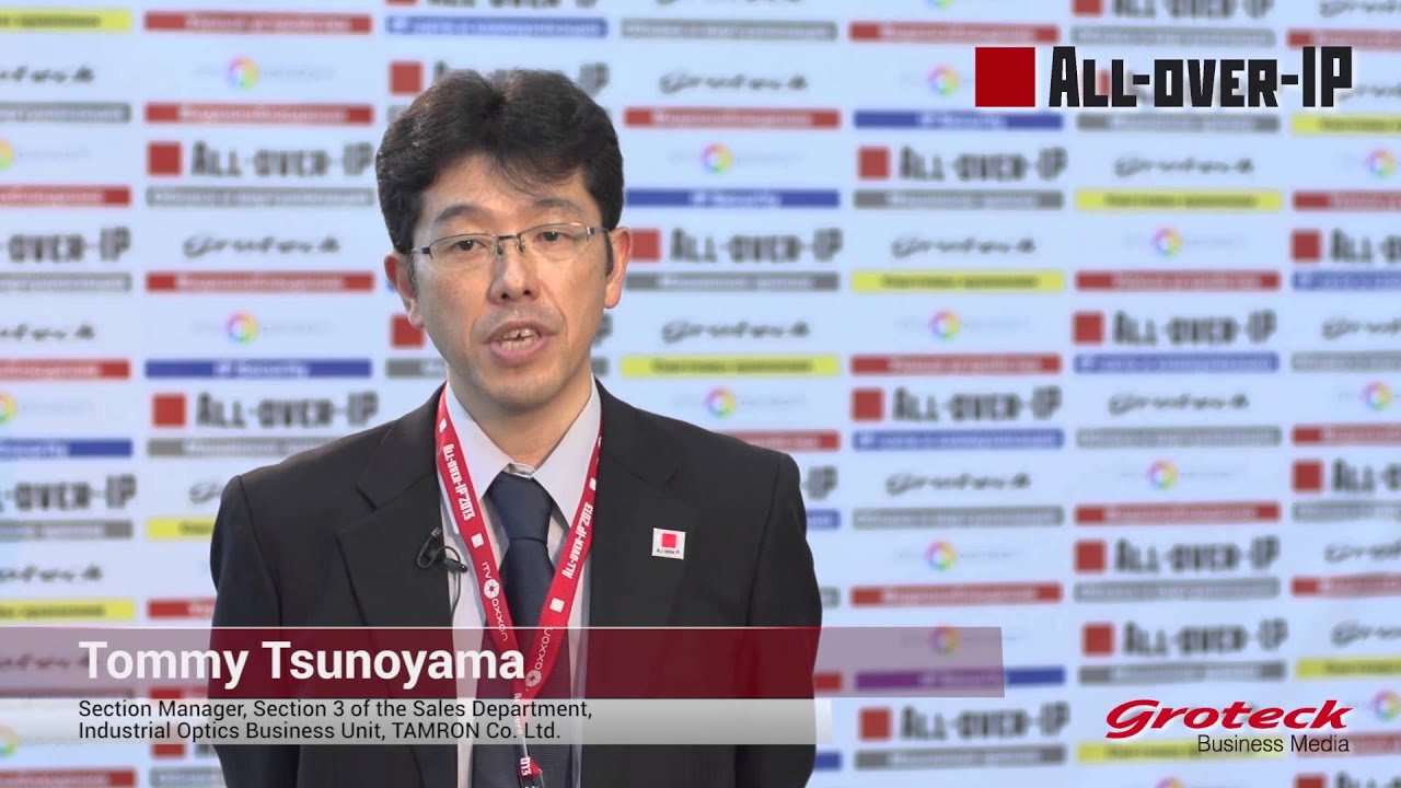 Tommy Tsunoyama, TAMRON Co. Ltd.