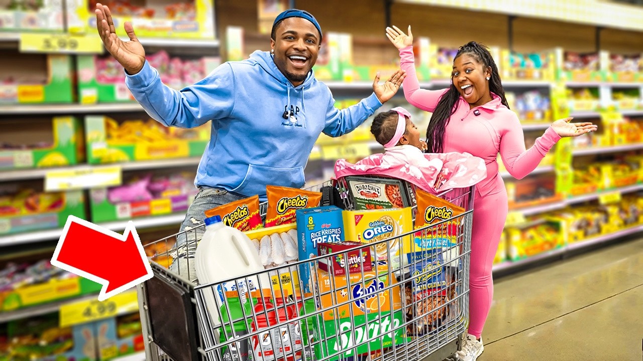 WE WENT GROCERY SHOPPING FOR OUR HOME! + FRIDGE RESTOCK*