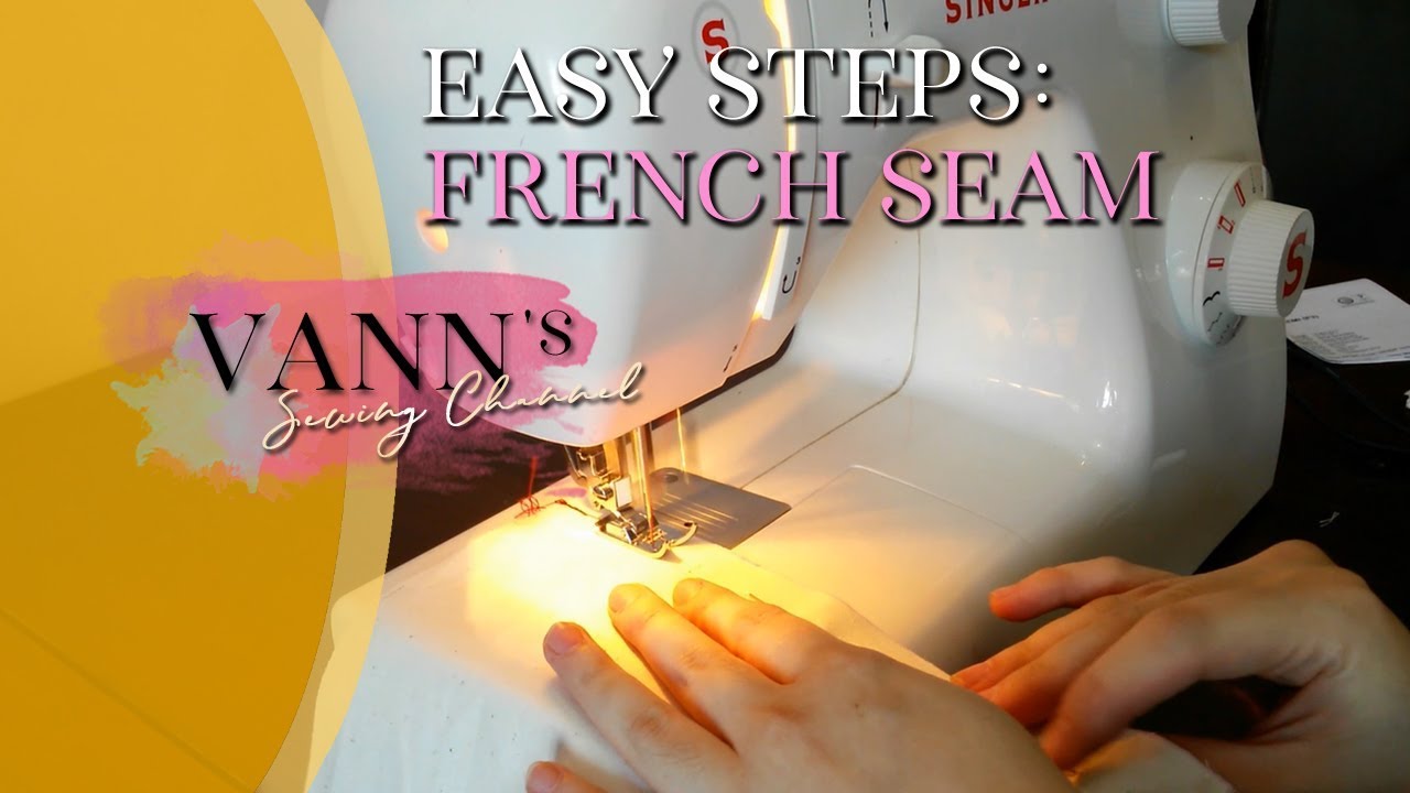 [Basic] How to Sew French Seam - YouTube