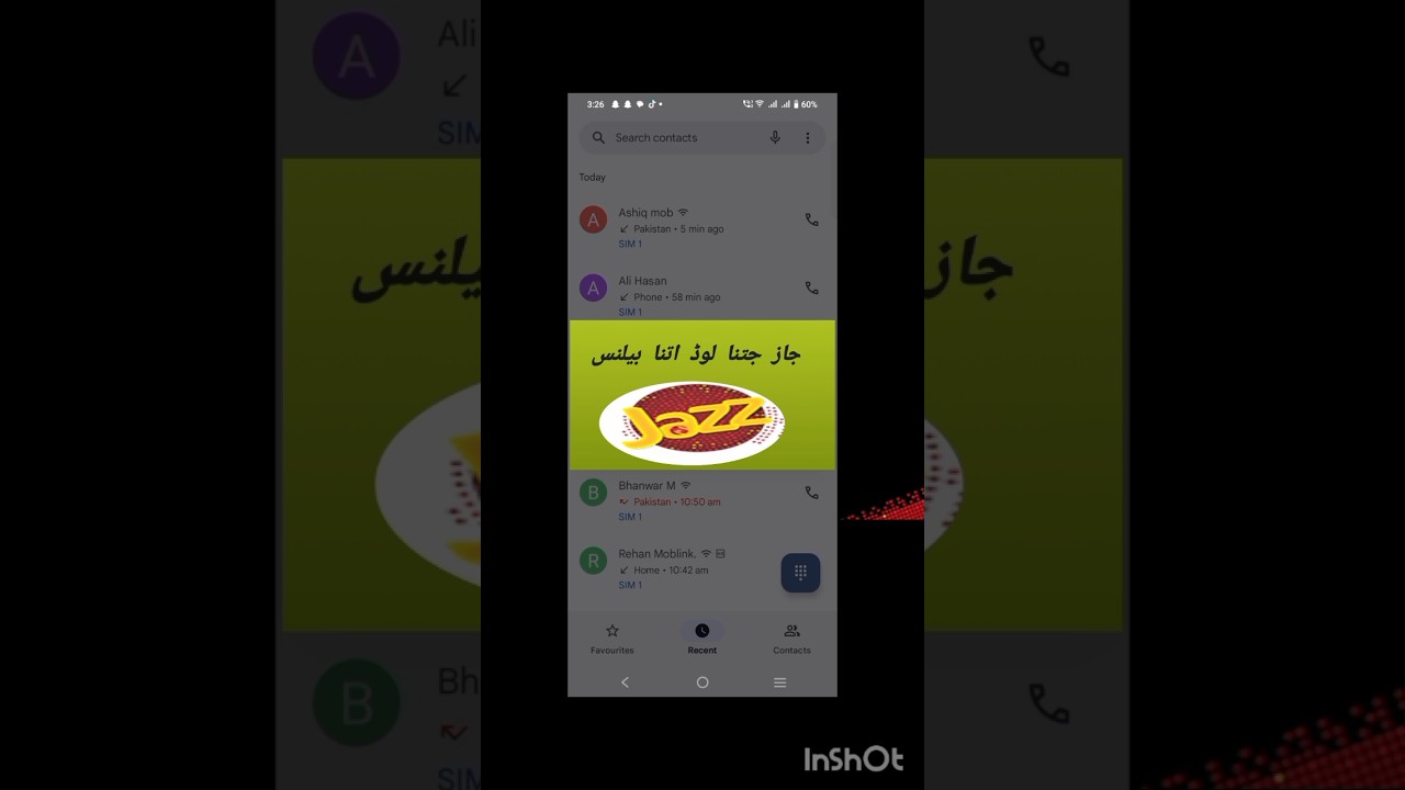 Jazz full  balance offer