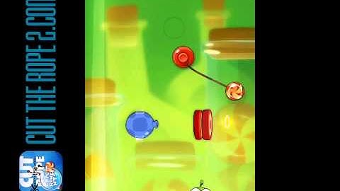Cut The Rope 2: Experiments Level 3-11 Sticky Steps Box Walkthrough
