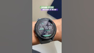 Garmin FR255 | new watchface | Official garmin watchface #garminforerunner #smartwatch #watch