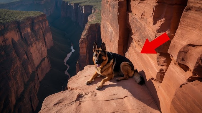 Woman Climbs a Cliff to Rescue a Lost German Shepherd… Then Something Incredible Happened - YouTube