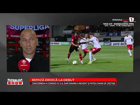 Reacția lui Robert Ilyeş după ce Csikszereda a încurcat-o pe Dinamo: “Nu poţi controla asta”