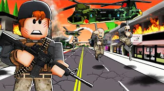 Brookhaven RP But, There's A MILITARY INVASION!!