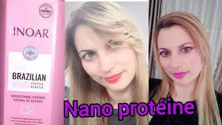 Nano protéine inoirبروتين نانو  لعلاج الشعر #ريفيو