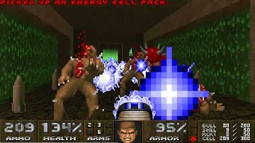 Doom Nostalgia 2 (2023) MAP08: "In Sickness And Death" UV Fast Speedrun 2:04 100% Kills 100% Secrets