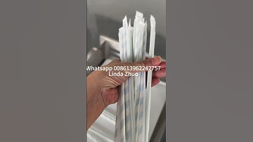Cheap price high speed drinking paper plastic single straw packing machine