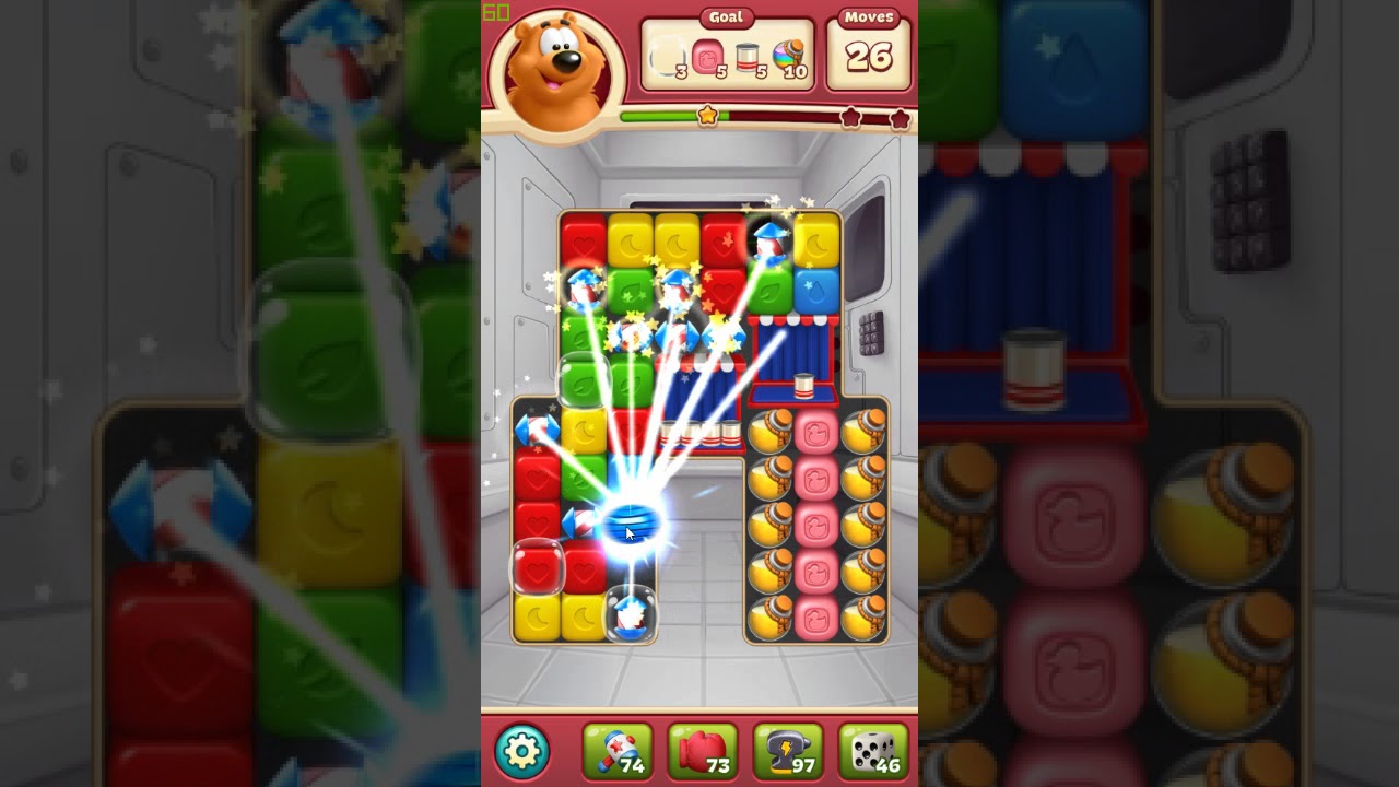 Toon Blast level 1232