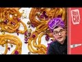 Jalebi Recipe - Sticky Indian Doughnuts!! | FridgeCam