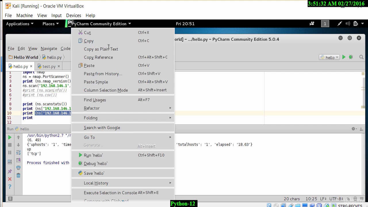 14 building nmap network scanner part 2 youtube