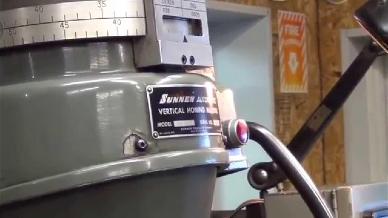 J&M Machine Company Engine Cylinder Honing YouTube