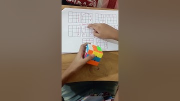 How to solve scramble 3/3 Rubik