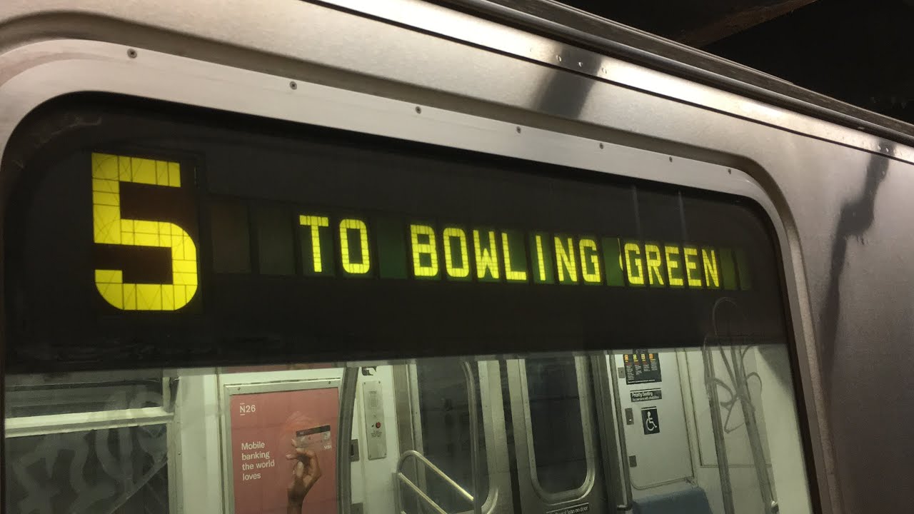 IRT Subway R142A (5) Express Train Ride from 149th Street to Bowling
