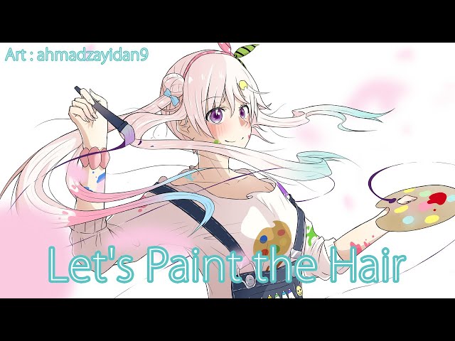【iorials #7】Hair Color Shading and Coloring! Let's go!【hololive-ID】のサムネイル