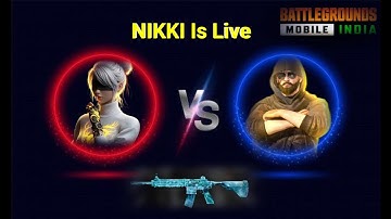 🔥 1v1 Room Challenge | M416 Full Power Fight 💥 | Nikki is Live | BGMI TDM Highlights #PubgMobile  