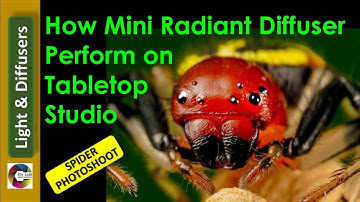 How Mini Radiant Diffuser Perform on Tabletop Studio