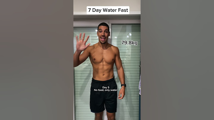 7 Day Water Fast- NO FOOD, ONLY WATER