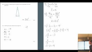 Inför nationella prov i matematik åk 9 del 3 - Algebra