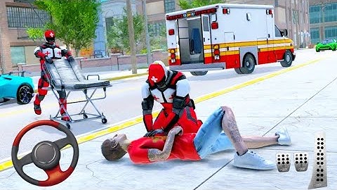 Flying Robot Hero : Flying Superhero Robot Rescue - The Best Phone Games - Android Gameplay