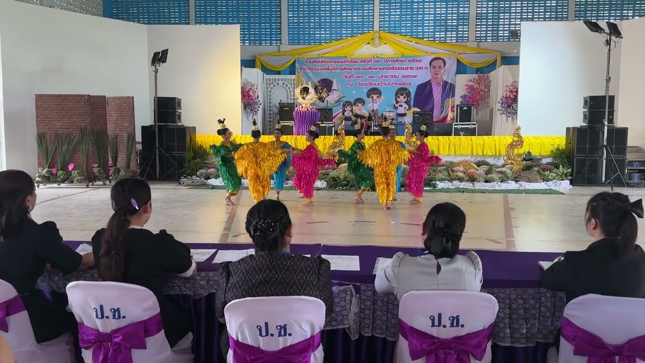 เหรียญทอง การประกวดนาฏศิลป์ไทยอนุรักษ์ ระบำไก่ โรงเรียนวัดเถลิงกิตติยาราม #ศิลปหัตถกรรมครั้งที่73 