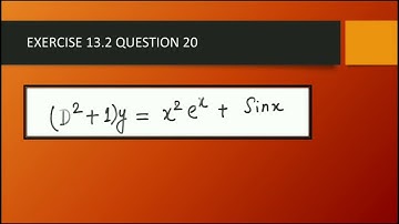 Solution of Bs Grewal Higher engineering mathematics of exercise 13.2 question 20 solved.