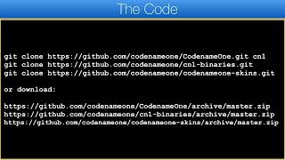 Hacking the Codename One Source Code   Part I