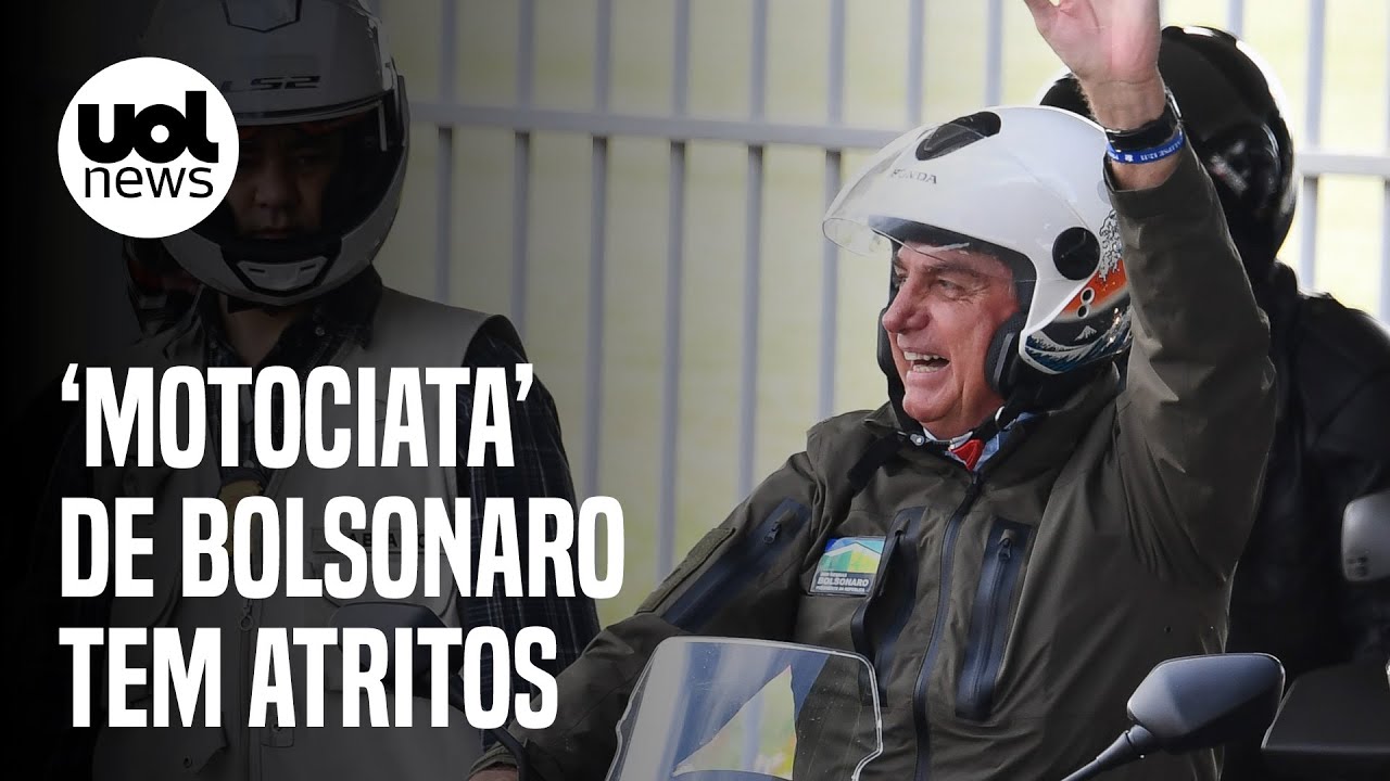 Estou sendo ameaçado, diz organizador de motociatas que criticou Bolsonaro