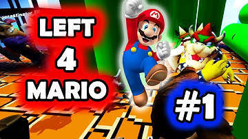 THE REAL MARIO! - Left 4 Dead: MODS MAP! - Left 4 Mario: Part 1 [Funny]
