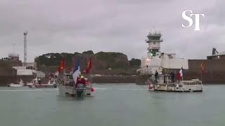 France, UK send patrol boats to Jersey in fishing row