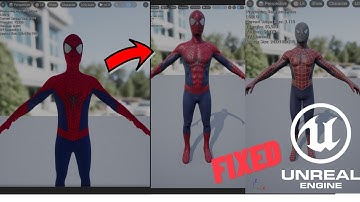 Fixed : AccuRig & Mixamo 3D Character Texture & Transparency Issue in Unreal Engine