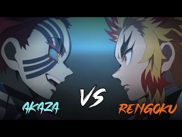 RENGOKU VS AKAZA. BATALHAS ÉPICAS