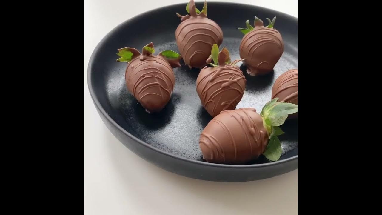 Клубника в шоколаде🍓 - YouTube